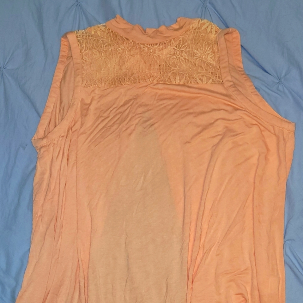 Coral open back tank